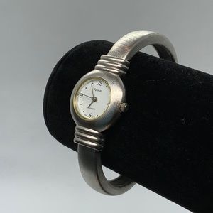 Appear Ladies Quartz Watch with Silver Tone Band
